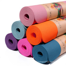 Gym 6MM Single Double Color mat de yoga